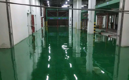 11月平安平安环氧地坪施工高峰来袭，梦得来化工多项目同步推进保交付